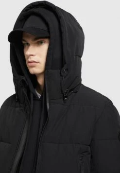 Khujo TURREL - Winterjacke - Schwarz -Modekleidung 8e4bea85c6384006962a97f855c7e681