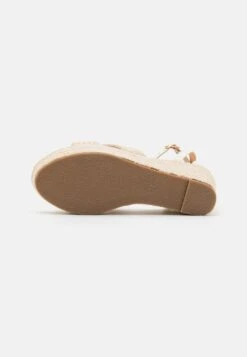 Plateausandalette - Beige -Modekleidung 9375a86a7b1840df813a9fcd7660e44b