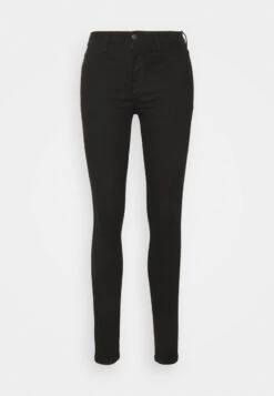 Edc By Esprit MEDIUM RISE - Jeggings - Black Rinse -Modekleidung 94ea7cffe67942af805a21d3ffa5d777