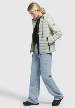 Khujo LOVINA MATT - Winterjacke - Blassgrün -Modekleidung 96d03a965ead441daa91e9b88d58dec2