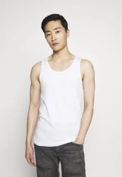 Pier One 3 PACK - Top - White/black 13 Pier One 3 PACK - Top - White/black -Modekleidung 96ee9a2668014691b3772c4bedb56cba