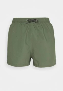 Pier One PEACHY SOFT BEACH SHORTS - Badeshorts - Khaki -Modekleidung 96f20f34cd544baf989a244c563b990d