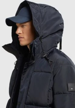 Khujo JEDI - Winterjacke - Graublau -Modekleidung 98675026f46c4a1fa7309e7aad6e877f