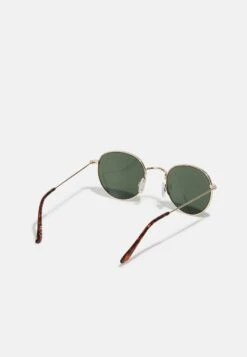 Pier One UNISEX - Sonnenbrille - Gold-coloured/green -Modekleidung 9ab2fac7a9e045bfa06d82c3a394264c