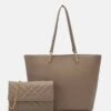Anna Field SET - Handtasche - Taupe 2 Anna Field SET - Handtasche - Taupe -Modekleidung 9af43f57fe20405da1bafbf66cfccf90