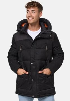 Indicode Jeans KREM - Winterjacke - Black