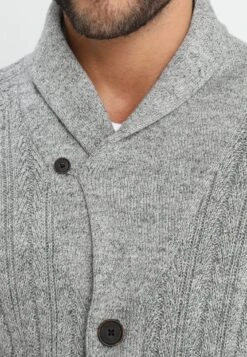 Pier One Strickjacke - Mottled Dark Grey -Modekleidung a81bf8b9d0cc4071ae6e5334e2ae0b0e