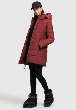 Khujo AMARAY 3 - Wintermantel - Rostrot -Modekleidung aa49f2bf51f548418331b735eb0b3d4a
