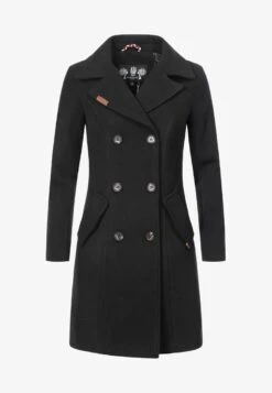 Marikoo NANAKOO - Klassischer Mantel - Black -Modekleidung acaac17f20c74cc986cc17838886e36c 1