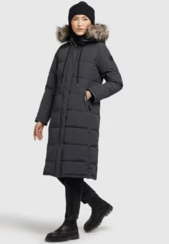 Khujo LOLL - Wintermantel - Grau -Modekleidung b047a68de50e4827bd15dc3f3817e414
