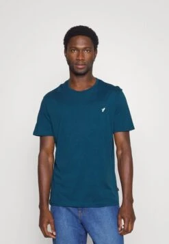 Pier One 5 PACK - T-Shirt Basic - White/blue/stone 11 Pier One 5 PACK - T-Shirt Basic - White/blue/stone -Modekleidung b839b6722acb4810893aab216141f42b