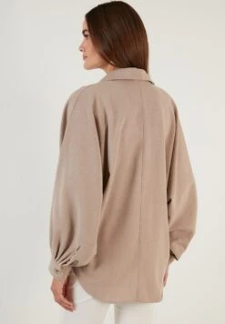 LELA Hemdbluse - Mink Color 10 LELA Hemdbluse - Mink Color -Modekleidung bacbb77e97474a06b18357e72582171d