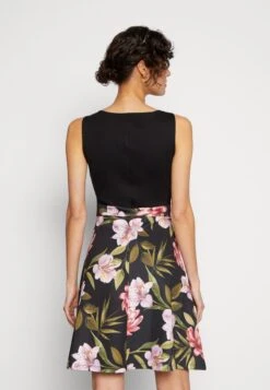 Anna Field Jerseykleid - Black/black/pink -Modekleidung bf2b72ddb8ab45fc8112f8ad8ecc10ad