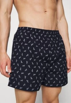 Pier One 5 PACK - Boxershorts - Dark Blue/bordeaux/ Blue -Modekleidung bf5b61022dd14e078114fe4139261cf8