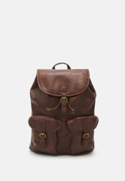 Pier One UNISEX - Tagesrucksack - Dark Brown -Modekleidung bf72c4ea19f7457bb8697ea9f300b832 1