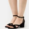 LEATHER WIDE FIT - Riemensandalette - Black 1 LEATHER WIDE FIT - Riemensandalette - Black -Modekleidung c71db8a1b1cf4394a9f456b01c006571