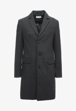 Pier One Klassischer Mantel - Mottled Grey -Modekleidung c8fa6e82fd744e36a918c6eca16adc8c