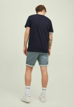 Jack & Jones PRINT - Shorts - Slate Gray -Modekleidung c9e47f14903c4eb5b39adfc80c18f94c