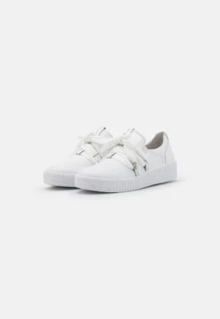 Gabor Sneaker Low - Weiss/silber -Modekleidung cc105fe94af44b678cf10e60d0d94e2d