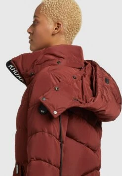 Khujo HUBA - Wintermantel - Rostrot -Modekleidung cd66b9afc3e24b2da536be34e1da5234