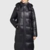 Khujo MELONA SHINY - Wintermantel - Schwarz 1 Khujo MELONA SHINY - Wintermantel - Schwarz -Modekleidung ced70b3cab7e4ac7a8f05e854ace923d