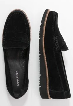 Anna Field COMFORT LEATHER - Slipper - Black 11 Anna Field COMFORT LEATHER - Slipper - Black -Modekleidung cfa07cd963784bf69b43bc908cbd5eb6