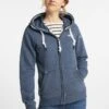 SCHMUDDELWEDDA NAHIMA - Sweatjacke - Rauchmarine Melange