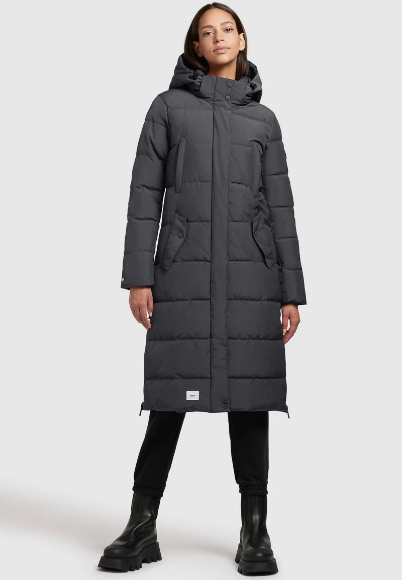 Khujo KLEO - Wintermantel - Dunkelgrau 4 Khujo KLEO - Wintermantel - Dunkelgrau – Bild 2