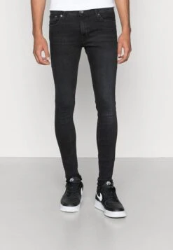 Jack & Jones JJITOM JJORIGINAL SUPER SKINNY FIT - Jeans Skinny Fit - Black Denim -Modekleidung d2725b0230314889a2e07e9af2878c22 1
