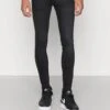 Jack & Jones JJITOM JJORIGINAL SUPER SKINNY FIT - Jeans Skinny Fit - Black Denim -Modekleidung d2725b0230314889a2e07e9af2878c22