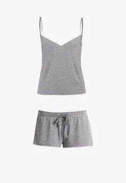 Anna Field SET - Nachtwäsche Set - Off-white/dark Blue -Modekleidung d441d7686b8f49b8af43830be54c4853