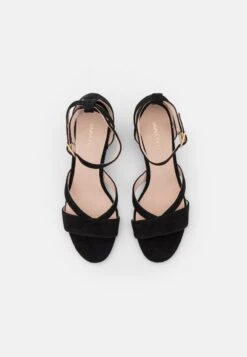 LEATHER WIDE FIT - Riemensandalette - Black -Modekleidung d8a6e852ca9e4192b252a71622a8598d