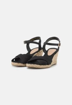 Anna Field Keilsandalette - Black 10 Anna Field Keilsandalette - Black -Modekleidung d8fa1b5328644e74bb62aa03513074fd