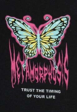 YOURTURN UNISEX - T-Shirt Print - Black -Modekleidung da5de9a4ff3344ff92c82b54d341c70a