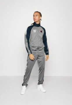 Champion NEW YORK YANKEES TRACKSUIT - Trainingsanzug - Grey/dark Blue