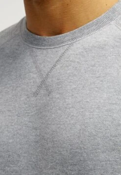 Pier One Sweatshirt - Mid Grey Melange -Modekleidung dd0d57d6d38c4e8e8ba8f643c1d2d4ab