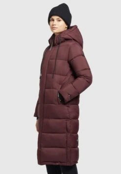 Khujo JULINA MATT - Wintermantel - Dunkelrot -Modekleidung dd7ebcefd7e54d028915171b086a19c1