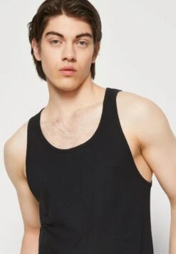 Pier One 3 PACK - Top - Black -Modekleidung df5f7a78c3a34352ab8b0568914160ac