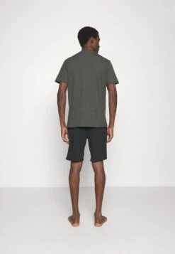 Pier One Nachtwäsche Set - Black/khaki -Modekleidung dff8d64f5dae430fbf7661fdfb51e125