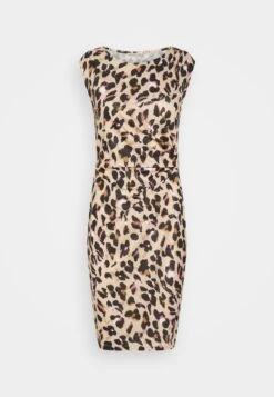 Anna Field Jerseykleid - Black/beige/multi-coloured -Modekleidung e15b7983e2ac42ae802b75493b63c6b8