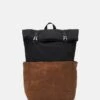 Pier One UNISEX - Tagesrucksack - Brown/black -Modekleidung e173bc94568e4897a642fdc3616f36c6