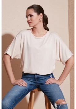 LELA LOOSE FIT - Bluse - Stone -Modekleidung e1a5cc53d64b45cbba634c94d6933b5e