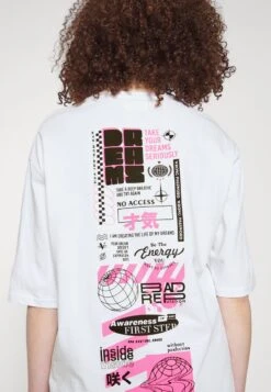 YOURTURN UNISEX - T-Shirt Print - White -Modekleidung e27c1778b2a34d8baff0171fa4465c52