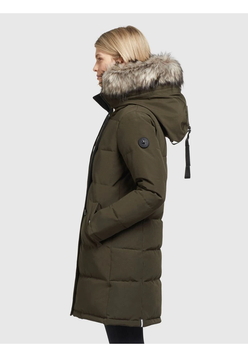 Khujo CLOREN - Wintermantel - Dunkelgrün 6 Khujo CLOREN - Wintermantel - Dunkelgrün – Bild 4