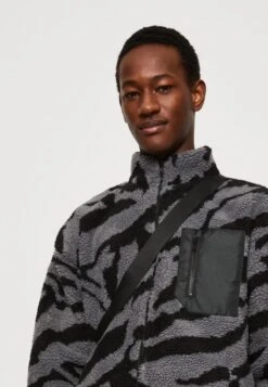 YOURTURN UNISEX - Fleecejacke - Grey -Modekleidung e4ac82e499054d1f8826090370324730