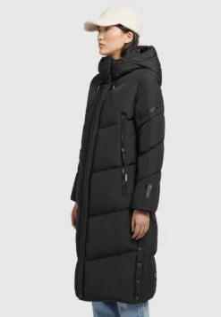 Khujo SONJE 4 - Wintermantel - Schwarz -Modekleidung e65c8f6a473443e6b9479fcdcb29c0a3