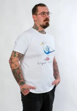 SUMMER - LIPO MI JE - T-Shirt Print - White -Modekleidung eb3c7e75e95d4095abf5aa6781ec05fa