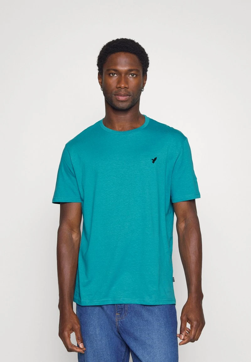 Pier One 5 PACK - T-Shirt Basic - White/blue/stone 7 Pier One 5 PACK - T-Shirt Basic - White/blue/stone – Bild 5