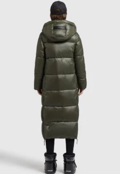 Khujo MELONA SHINY - Wintermantel - Dunkelgrün -Modekleidung ec7c7c20532c4703b77b91a27e8e43ee