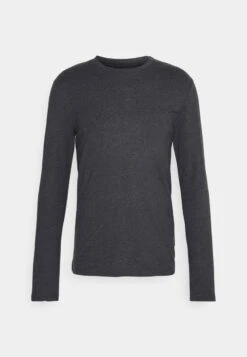 Pier One 7 PACK - Langarmshirt - Mottled Light Grey/white/mottled Dark Grey -Modekleidung ed92a811633b4c4985e1380acb2afd86